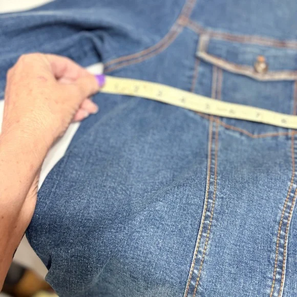 Maggie Sweet embroidered beads and sequin denim jacket - Picture 5 of 8